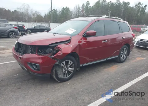 2018 Nissan Pathfinder Sv from USA, damaged, VIN 5N1DR2MN3JC664801